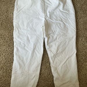 Chicos size 15 white womens pull on pants